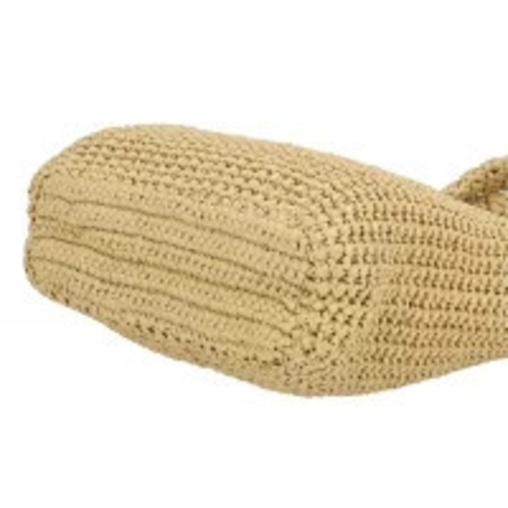 Prada crochet tote bag natural raffia effect yarn Tan - Picture 3 of 6